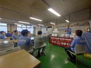 客先への展示品を社内で披露しました 2025.08.11